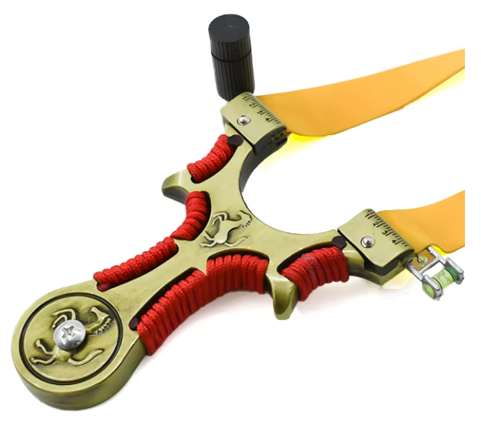 Precision Target Slingshot — Laser Aiming