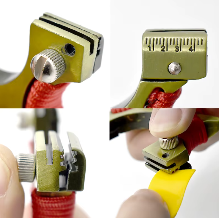 Precision Target Slingshot — Laser Aiming